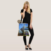 Bluffton South Carolina Lowcountry Collage Tote Bag (Op model)