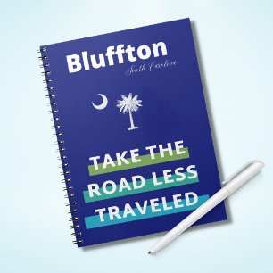 Bluffton South Carolina The Road Less Traveled Notitieboek