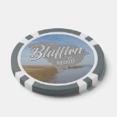 Bluffton State of Mind Lowcountry South Carolina Poker Chips (Enkel)