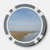 Bluffton State of Mind Lowcountry South Carolina Poker Chips (Achterkant)