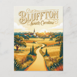 Bluffton USA Briefkaart