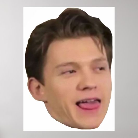 Blugh - Tom Holland Poster (Voorkant)