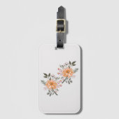 Blühendes Duett Bagagelabel (Voorkant (verticaal))