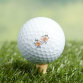 Blühendes Duett Golfballen (Insitu Shirt)