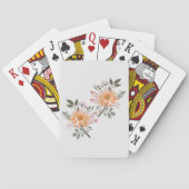 Blühendes Duett Pokerkaarten (Achterkant)