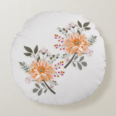 Blühendes Duett Rond Kussen (Voorkant)