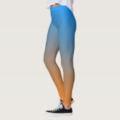 Bluish Orange Gradient Leggings (Links)