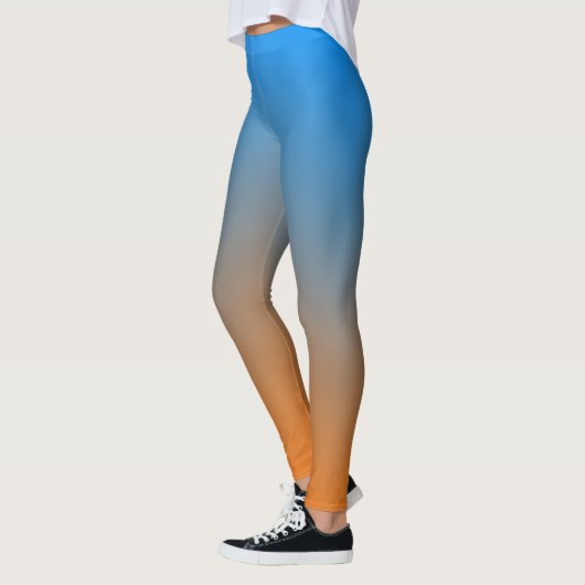 Bluish Orange Gradient Leggings (Links)