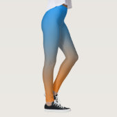 Bluish Orange Gradient Leggings (Rechts)