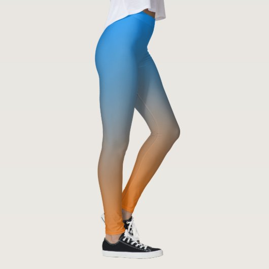Bluish Orange Gradient Leggings (Rechts)