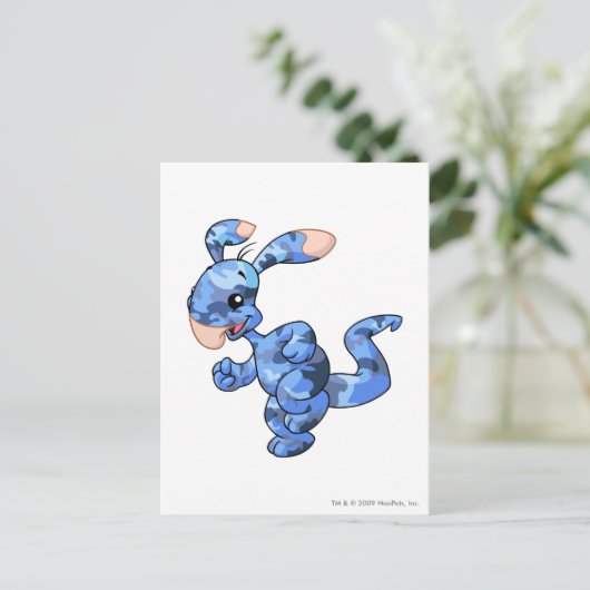 Blumaroo Camouflage Briefkaart (Staand voorkant)