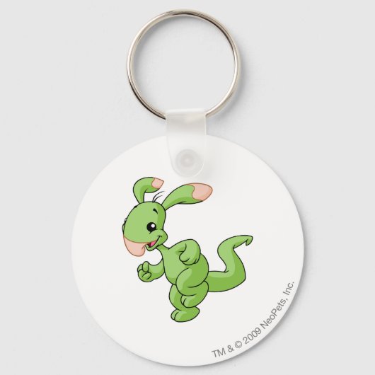 Blumaroo Green Sleutelhanger (Voorkant)