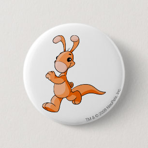 Blumaroo Oranje Ronde Button 5,7 Cm