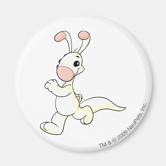 Blumaroo White Magneet (Voorkant)