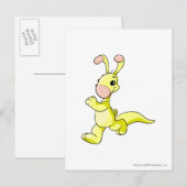 Blumaroo Yellow Briefkaart (Voorkant / Achterkant)
