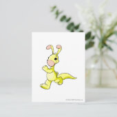 Blumaroo Yellow Briefkaart (Staand voorkant)