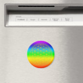 Blume des Lebens chakra 2 Magneet (Insitu (Vaatwasser))