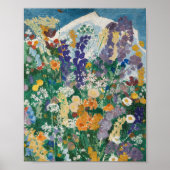 Blumen am Berg | August Babberger Poster (Voorkant)