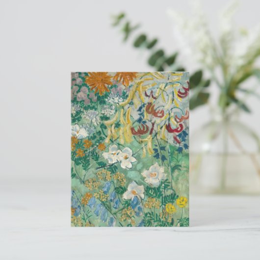 Blumen | August Babberger Briefkaart (Staand voorkant)