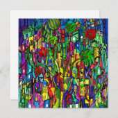 Blumen-Baum im Häusermeer. (Voorkant / Achterkant)