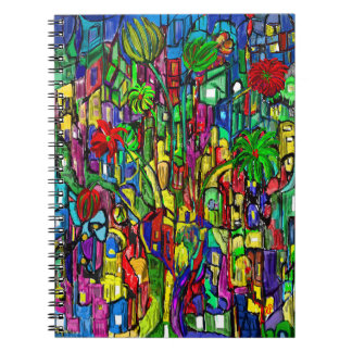 Blumen-Baum im Häusermeer. Notitieboek