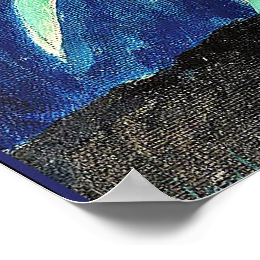 Blumen in Einer Vase, schilderij van Alexi Jawlens Poster (Hoek)