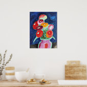 Blumen in Einer Vase, schilderij van Alexi Jawlens Poster (Keuken)