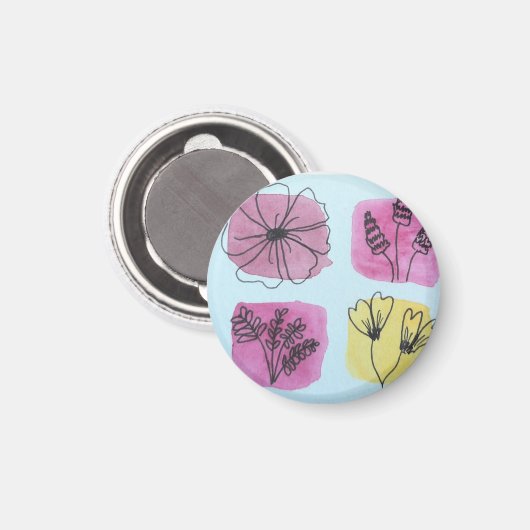 Blumen Magneet (Voorkant / Achterkant)