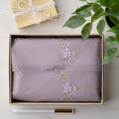 Blumen mauve Mel Mae Schmidt Stationery Tissuepapier (Geschenk)