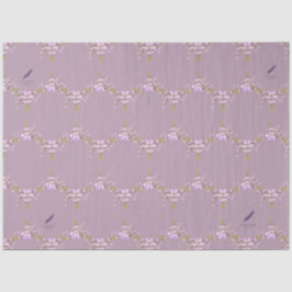Blumen mauve Mel Mae Schmidt Stationery Tissuepapier