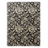 Blumen muster hintergrund notitieboek (Voorkant)