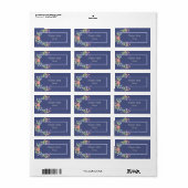 Blumenbogen Etiket (Full Sheet)