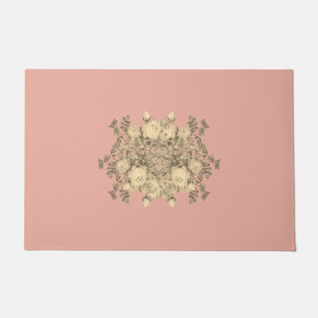 Blumenbukett roses – flower bouquet Blumenstrauß Deurmat (Voorkant)