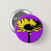 blumendrei1 ronde button 5,7 cm (Voorkant /achterkant)