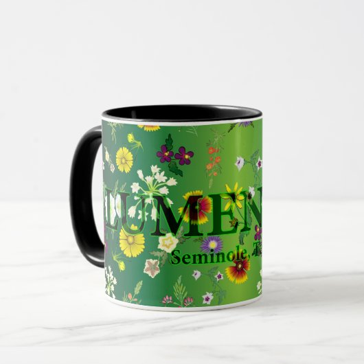 Blumenflor Two Tone Mok door Gattacho (Voorkant links)