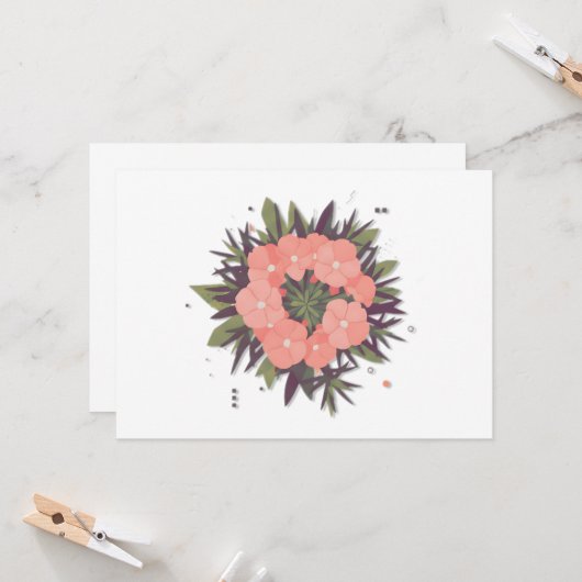 Blumenkranz der Harmonie Kaart (Voorkant / Achterkant in situ)