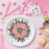 Blumenkranz der Harmonie Papieren Bordje (Feest)