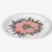 Blumenkranz der Harmonie Papieren Bordje (Gekanteld)