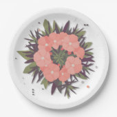 Blumenkranz der Harmonie Papieren Bordje (Voorkant)