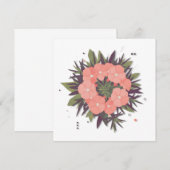 Blumenkranz der Harmonie Save The Date (Voorkant / Achterkant)