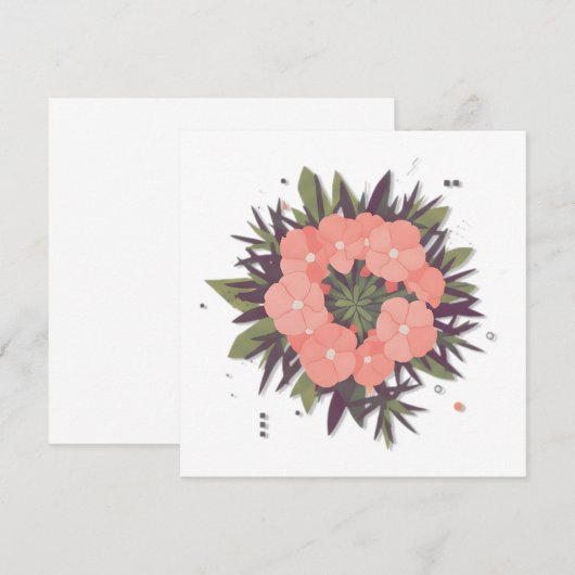 Blumenkranz der Harmonie Save The Date (Voorkant / Achterkant)