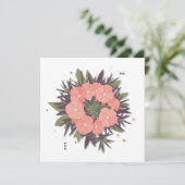 Blumenkranz der Harmonie Save The Date (Staand voorkant)