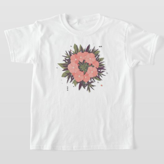 Blumenkranz der Harmonie T-shirt (Laagn)
