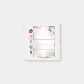 Blumenmerkblatt post-it klebezettel post-it® notes (Voorkant)