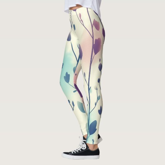 Blumenmotiv   leggings (Links)