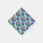 Blumenmuster: Dahlienzauber -  Servet (Hoek)