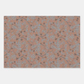 Blumenmuster, Mocha mousse Farbe Inpakpapier Vel (Voorkant 2)