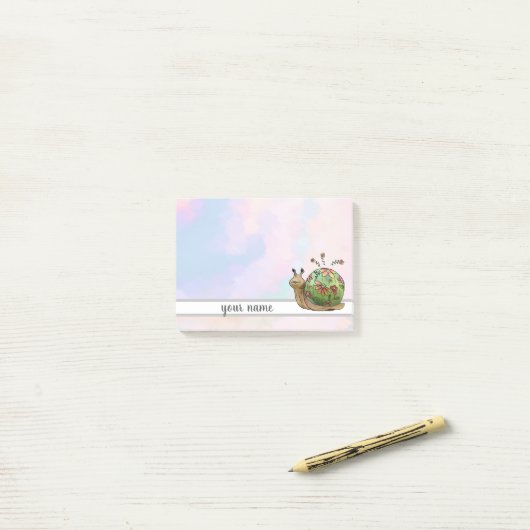 Blumenschnecke Klebezettel Post-it® Notes (Op bureau)