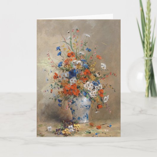 Blumenstillleben | Eugene Petit Kaart (Voorkant)