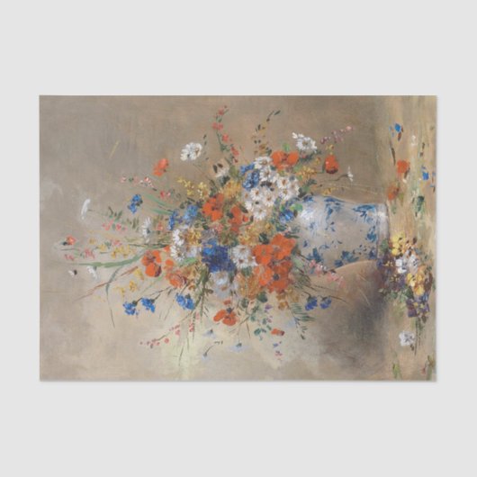 Blumenstillleben | Eugene Petit Tissuepapier (Voorkant)